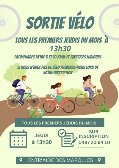 SORTIE VELO GENERALE SORTIE VELO GENERALE